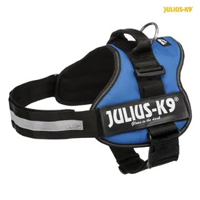 Julius-K9 Kraftgeschirr 1/L 66-85 cm/50 mm - blau